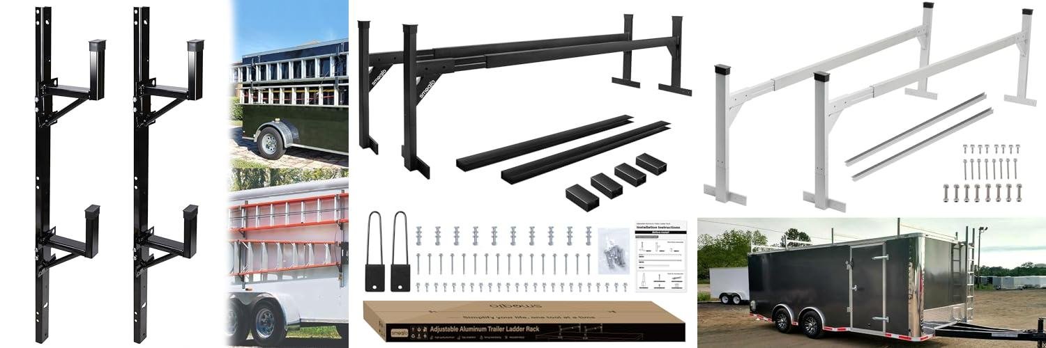 Top 5 Ladder Racks For Enclosed Trailers: Reviews & Buying Guide - The ...