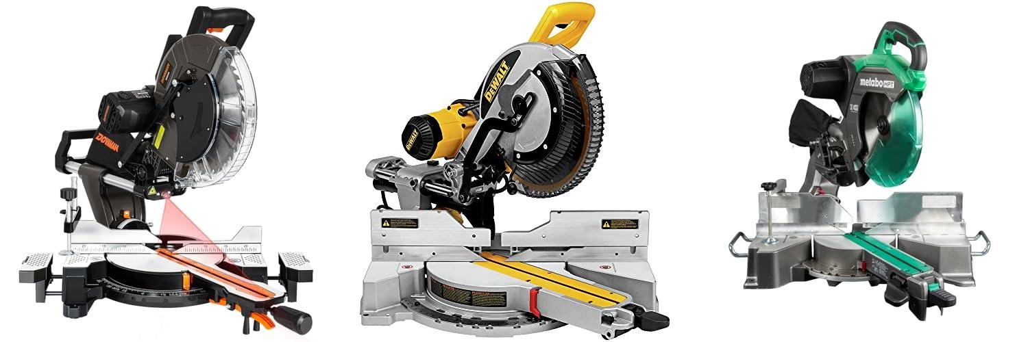 Top 5 12" Dual Bevel Sliding Miter Saws Reviewed