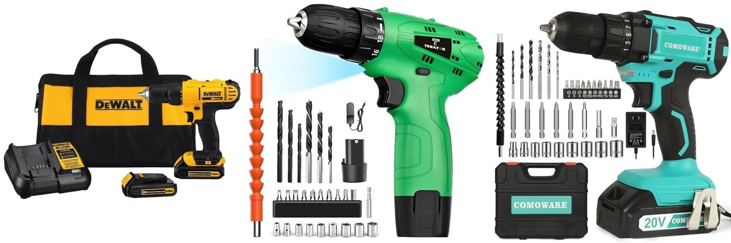 5 Best Cordless Drills Under 100: Your Buying Guide Revealed - The Saw Blog