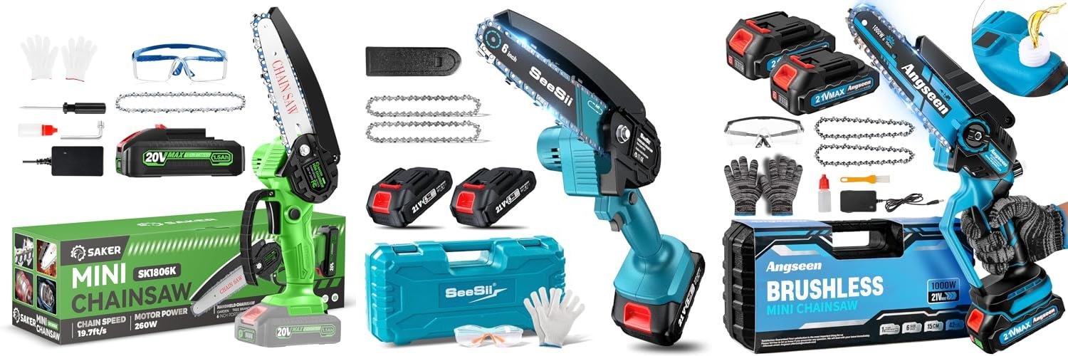 Top 5 Rated Small Chainsaws: Best Picks Reviewed - The Saw Blog