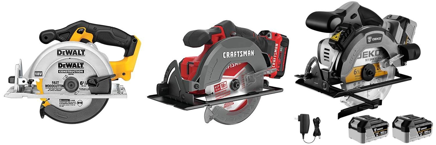 Top 5 Battery Circular Saws: Your Cutting Guide - The Saw Blog