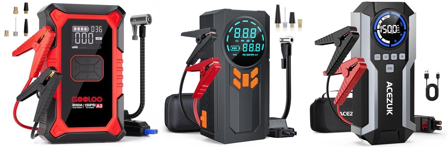 Top 10 Jump Starter Air Compressor Combos in 2027 — Best Overall + Best Value