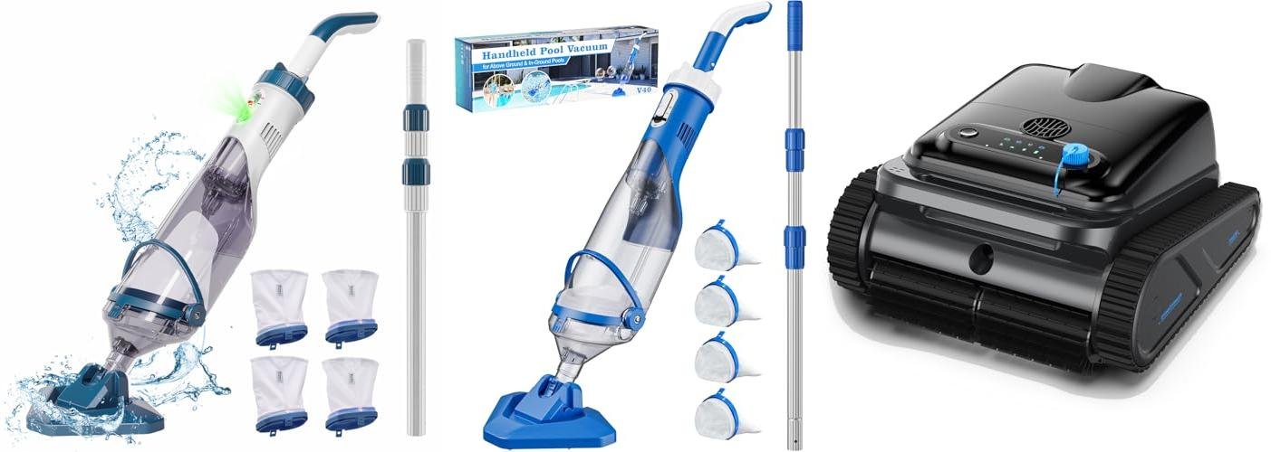 Top 5 Cordless Pool Vacuums for Inground Pools