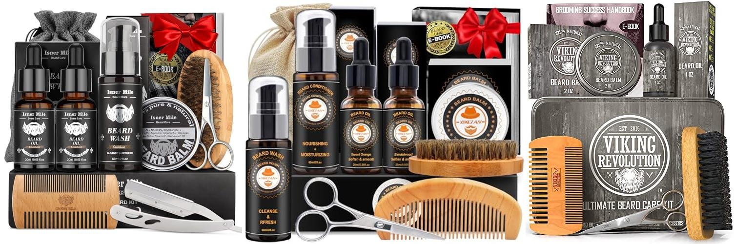 Grooming Kit Layout Top 5 Beard Grooming Kits: Your Ultimate Guide - The Saw Blog